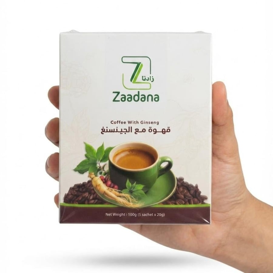 قهوه مع الجنسنج من زادنا
