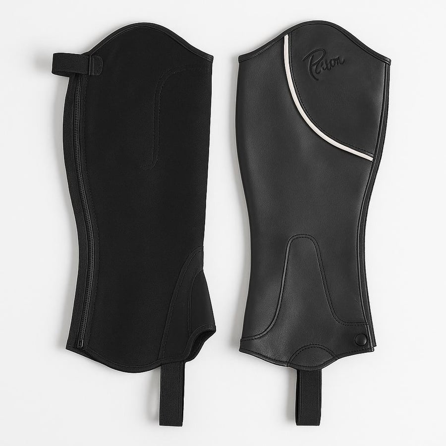 شبْرات ركوب الخيل جلدية (Half Chaps) – تصميم فاخر