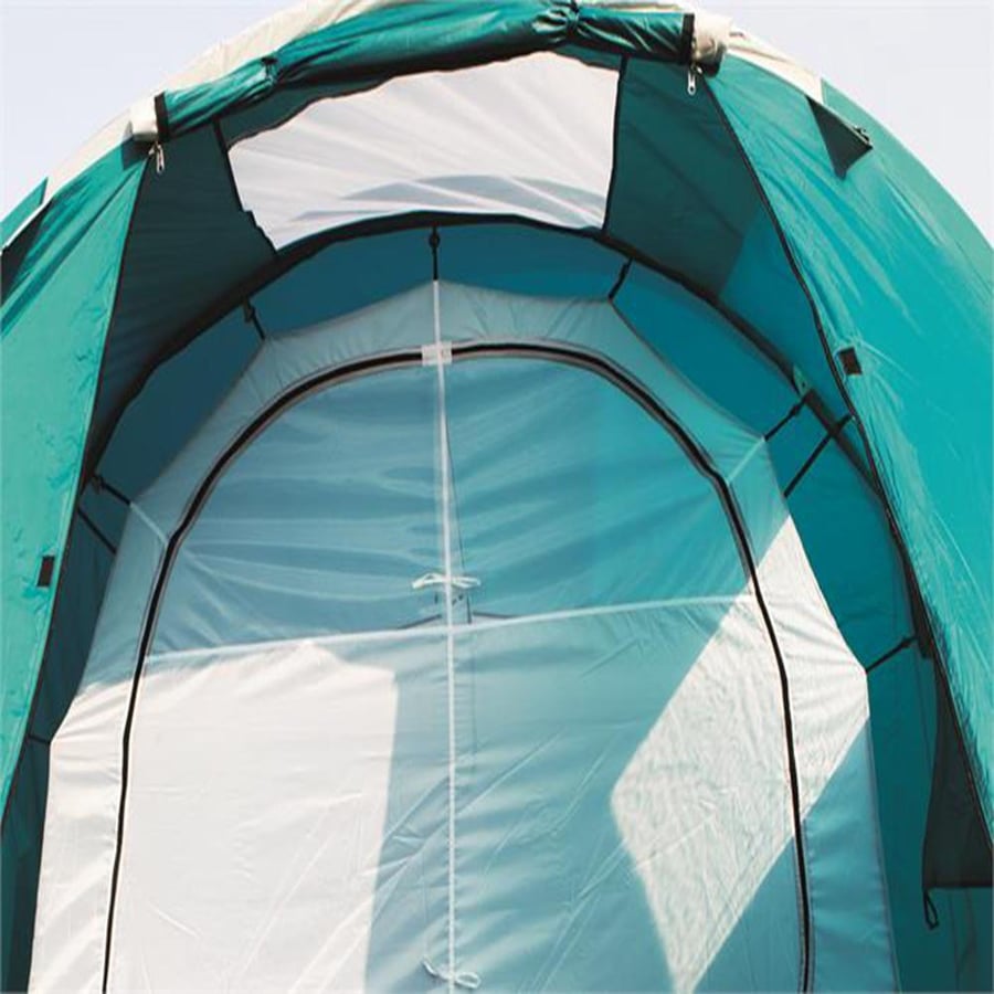 Bist Way Buffalo tent for 4 people, two layers, 3.05M + 95CM by 2.55M by 1.80M