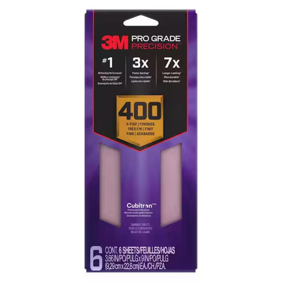 3M PRO Grade Precision Sanding sheets Assorted