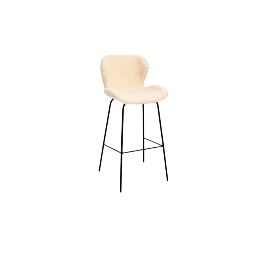 Bar stool with a backrest