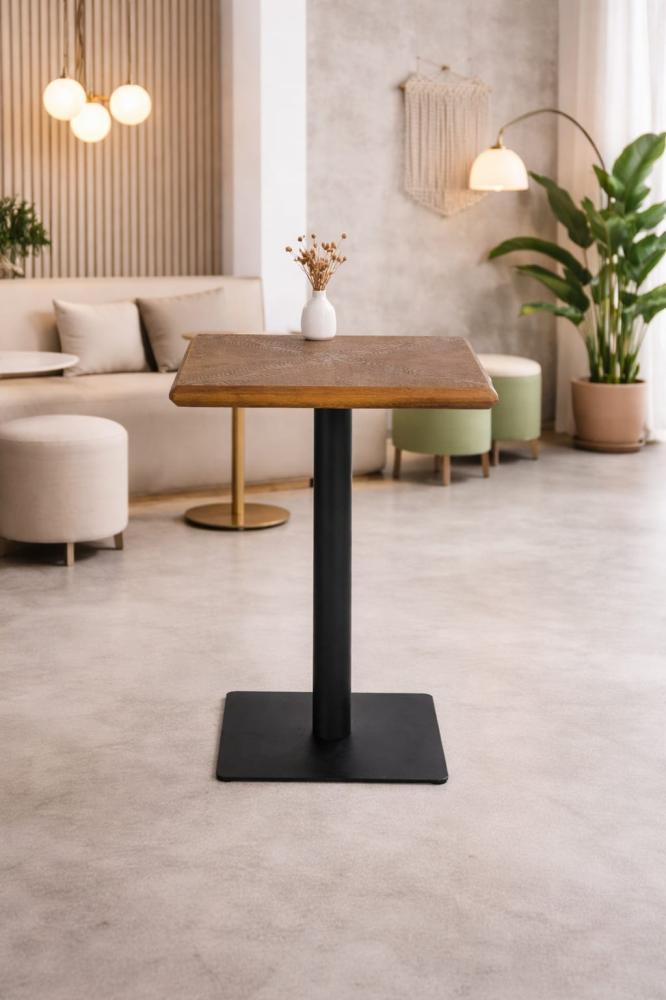 Coffee table made of wood, size 60