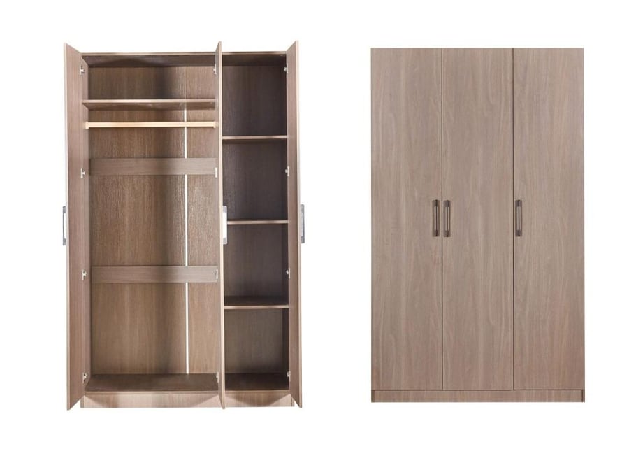 Clothes wardrobe 3 door