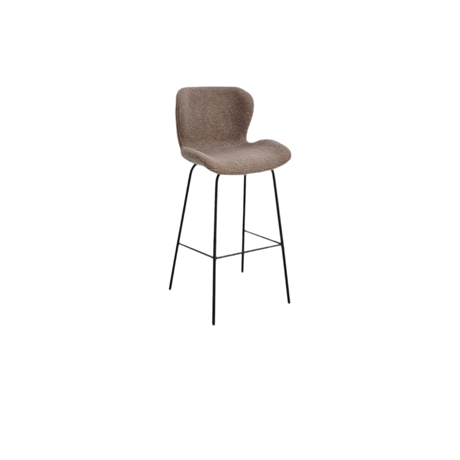 Bar stool with a backrest