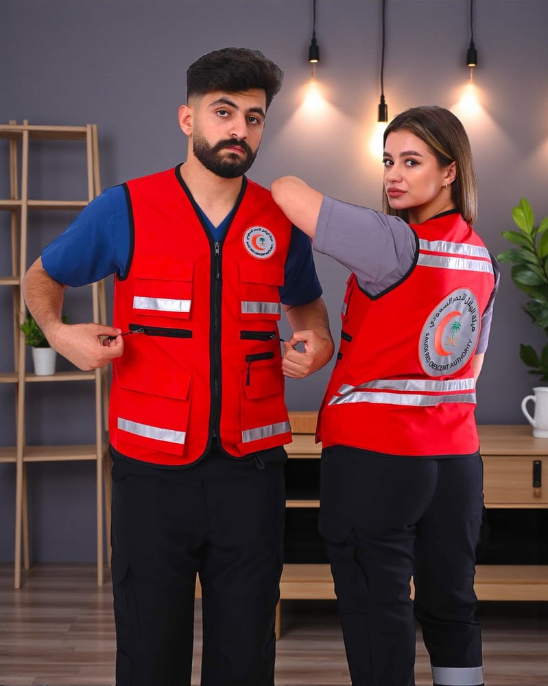 سترة مسعف الهلال الاحمر 25
