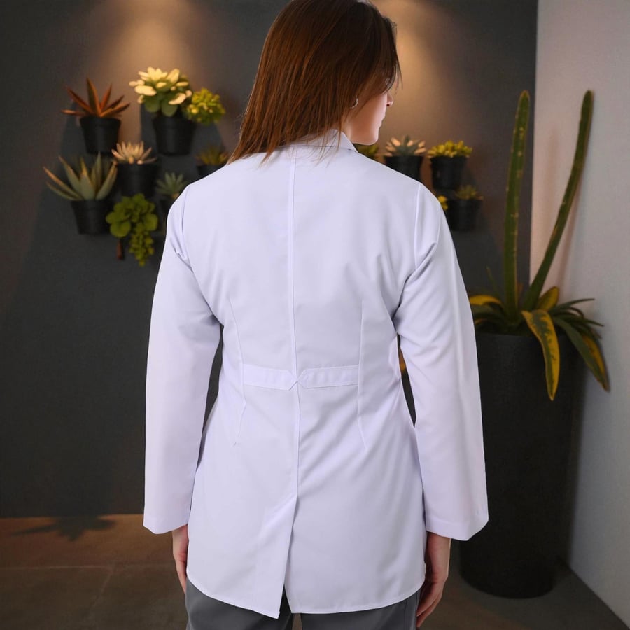 لاب كوت طبي موديل SAMS ANATOMY (فيسكوز قطني)