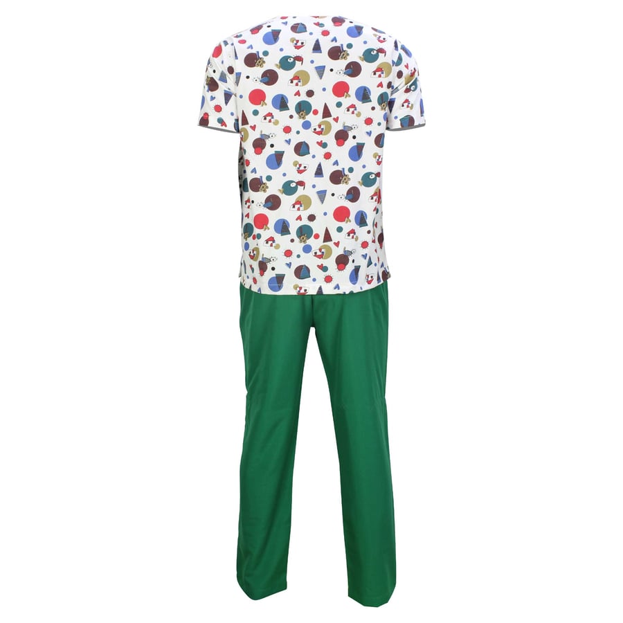 زي عاملة منزلية مربية وحضانة Uniform Printed