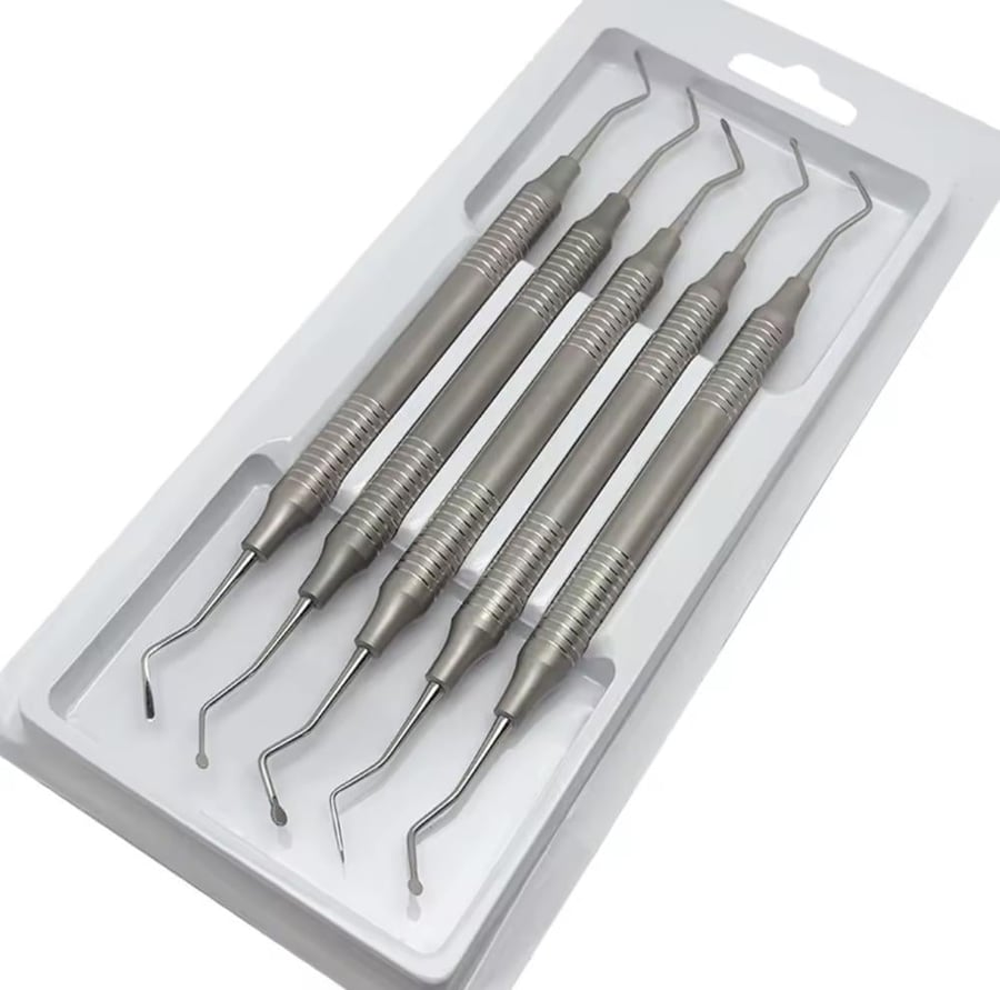 5Pcs Dental Cord Packer