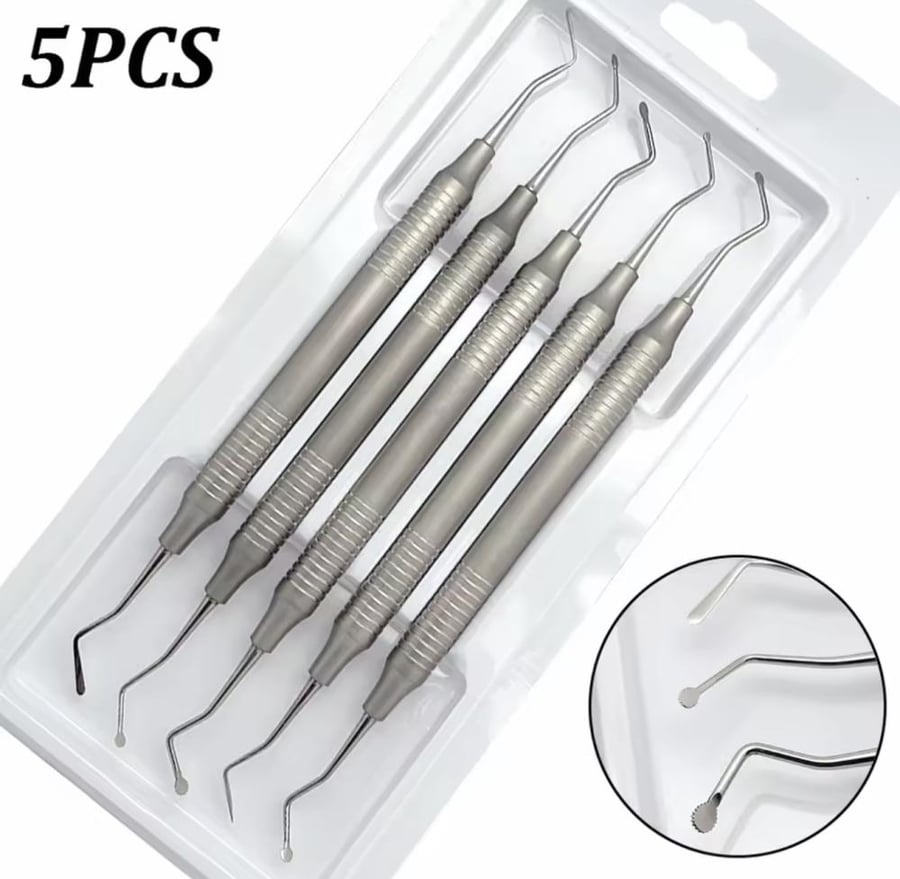 5Pcs Dental Cord Packer