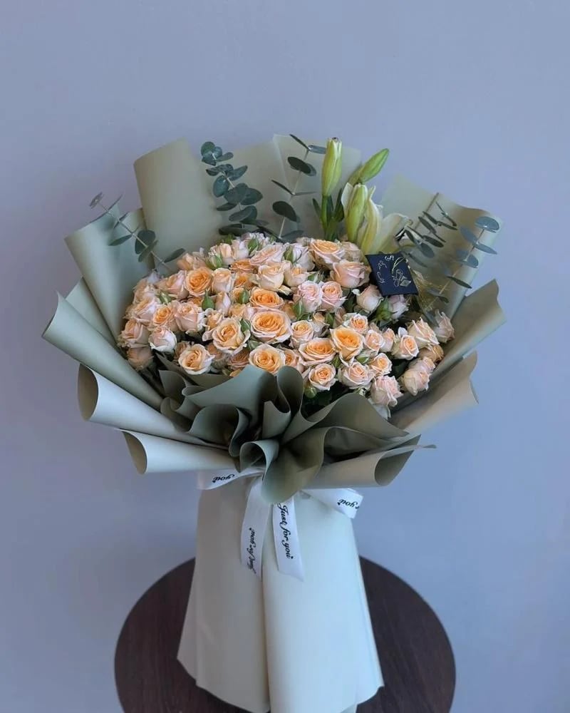 باقة ورد طبيعي سكري