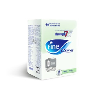حفائض فاين كير كبير 18 قطعة FINE CARE ADULT DIAPER