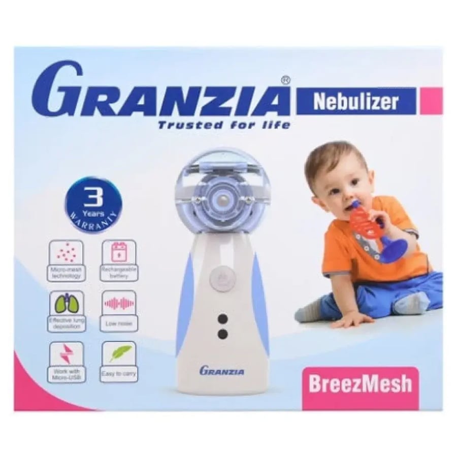 جهاز بخار  جرانزيا محمول  GRANZIA NEBLIZER BREEZ MESH
