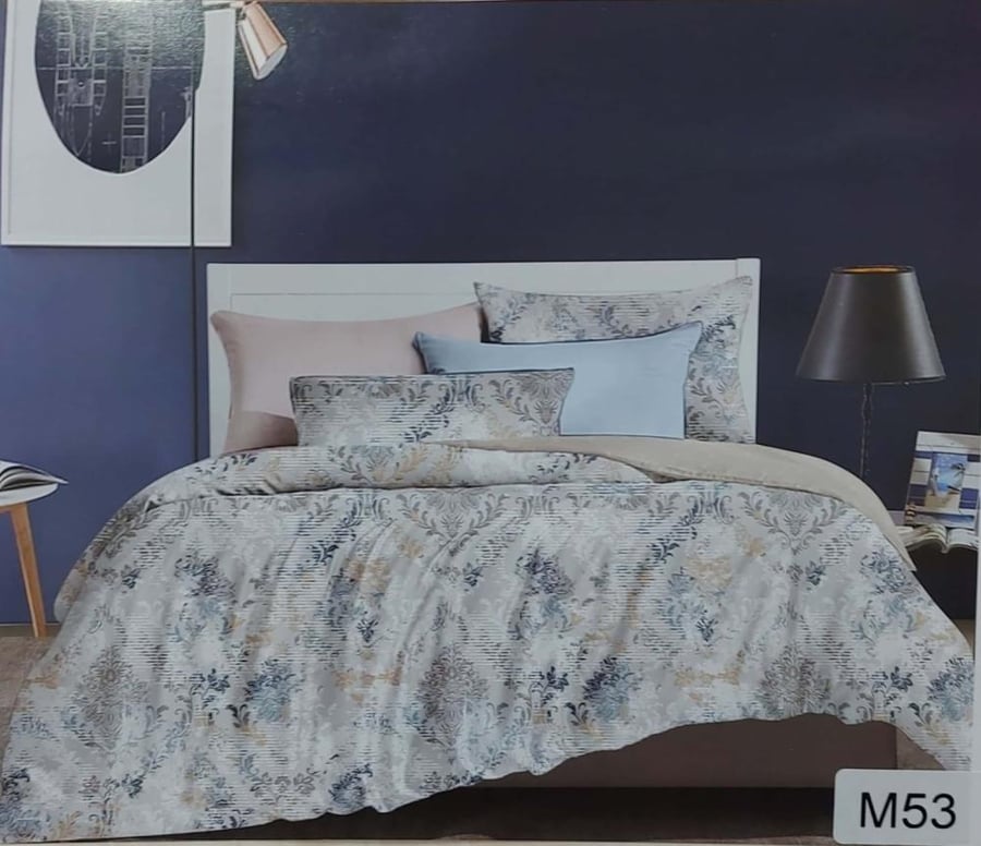 Duo bedspread 6 pieces cotton microfiber