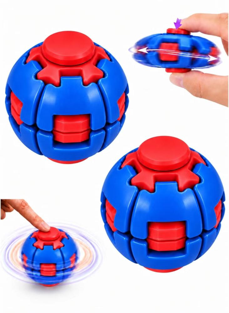 لعبة فيدجيت كوكب الأصابع الدوّار Pressing Fingertip Gyro — اضغط ولف من عمر 3 سنوات