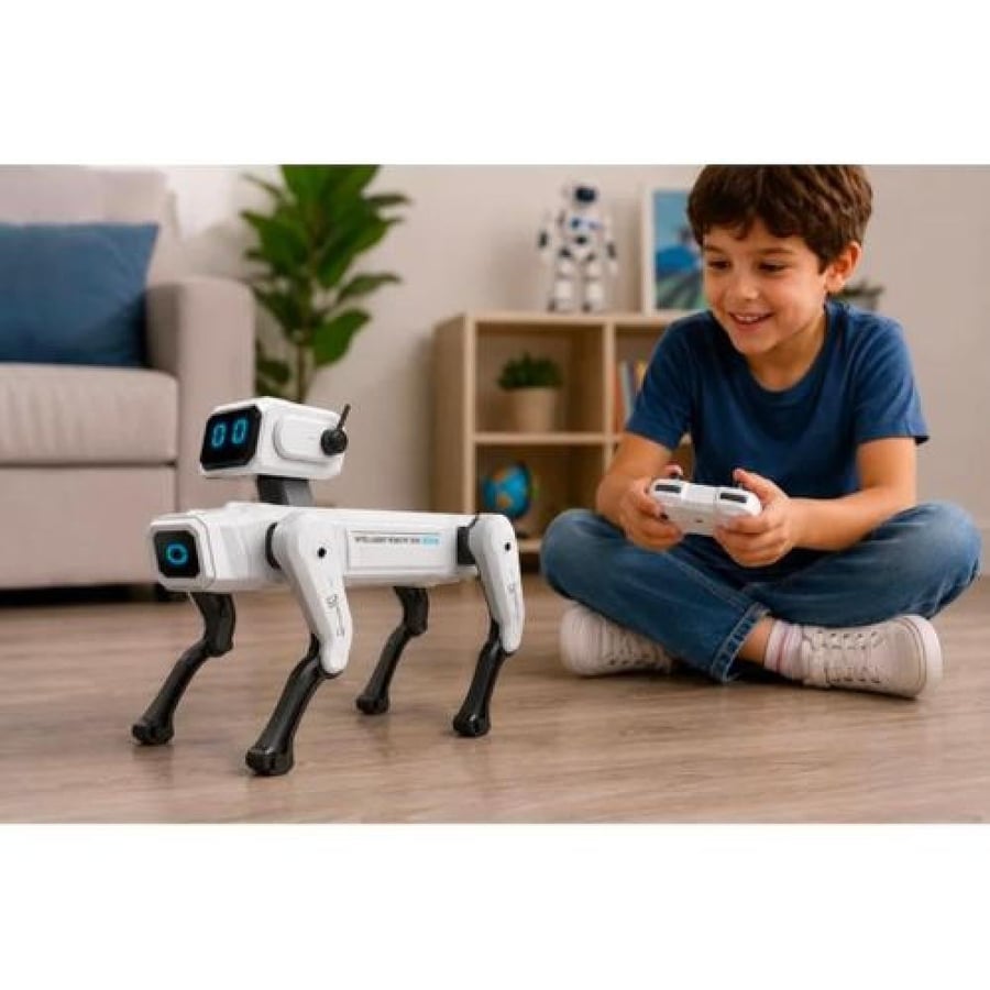كلب روبوت ذكي Bionic تحكم صوتي وريموت 2.4 جيجا يمشي ويرقص — Intelligent Robodog
