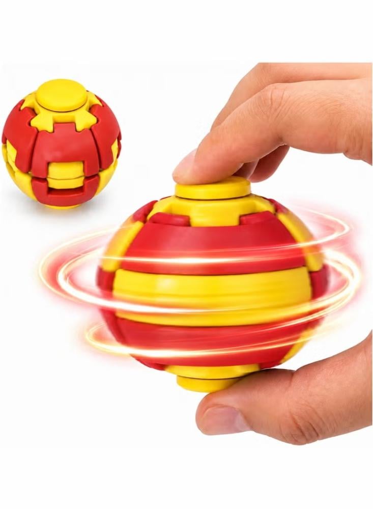 لعبة فيدجيت كوكب الأصابع الدوّار Pressing Fingertip Gyro — اضغط ولف من عمر 3 سنوات