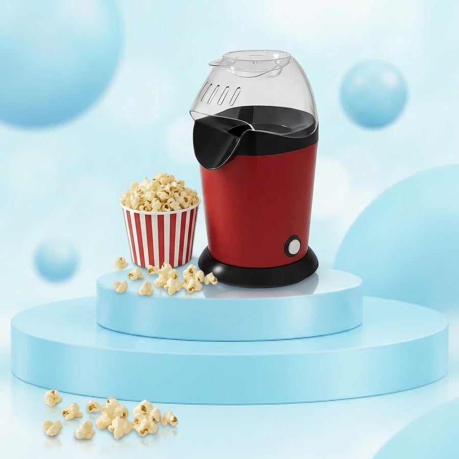 آلة فشار كهربائية minijoy PM-1800 قدرة 1200 واط سعة 2.5 لتر بدون زيت جاهزة في 3 دقائق