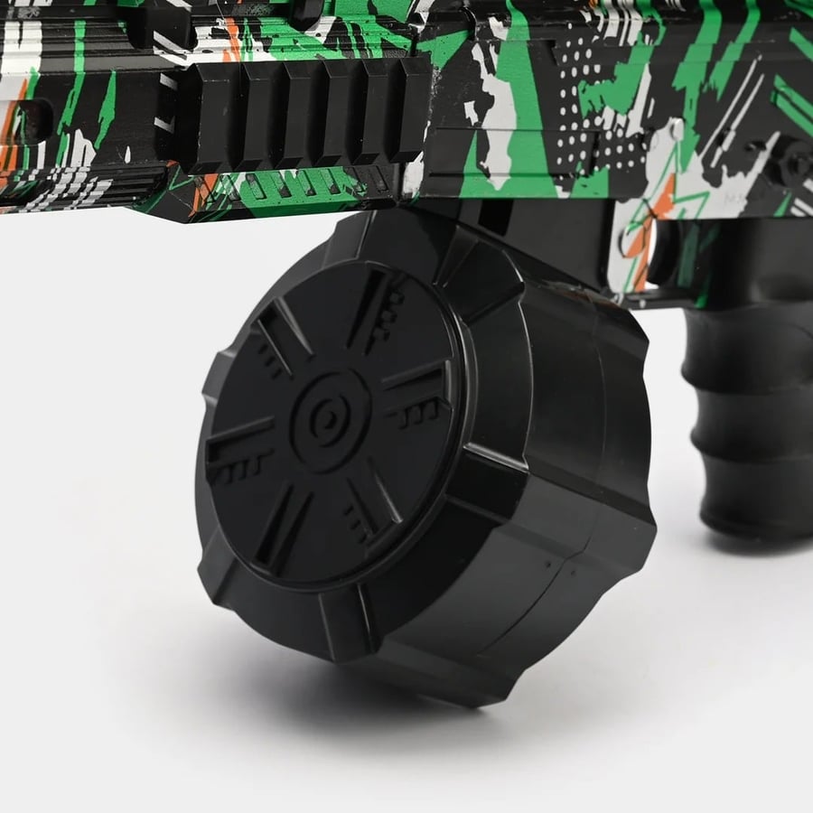 مسدس جل بول 2 في 1 Gel Bullet Gun — يدوي وكهربائي ببطارية 7.4 فولت