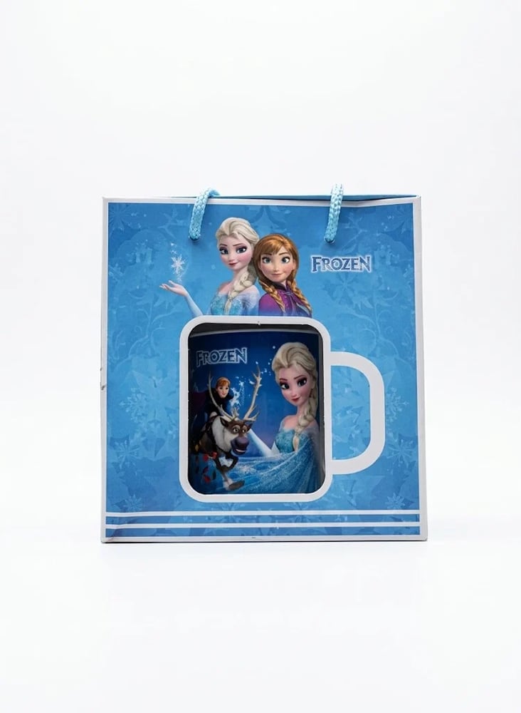 كوب فروزن Frozen إلسا وآنا — مج سيراميك بشخصيات ديزني للأطفال