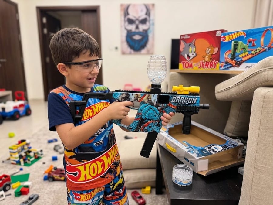 مسدس فيكتور كهربائي Vector Submachine Gun — مدى طويل وإطلاق مستمر من عمر 14 سنة