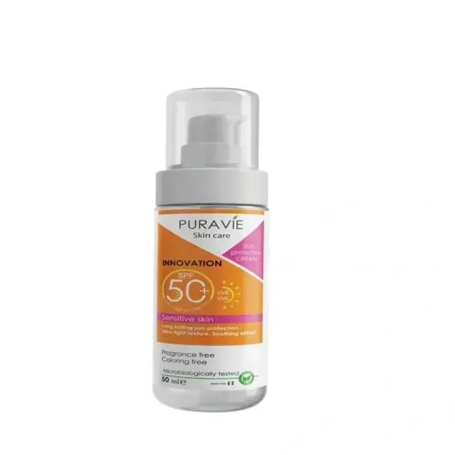 واقي شمس بيورافي SPF 50+ - البشرة الحساسة