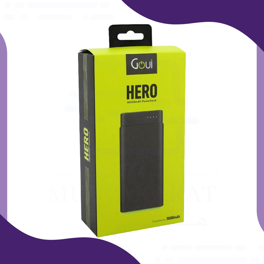 بطارية شحن متنقلة بسعة 20000 ملي إمبير - (Hero Plus 20)