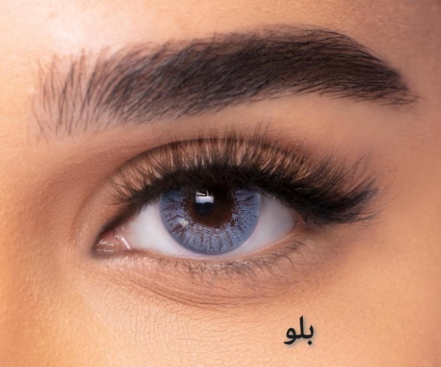 عدسات فريش لوك كولرز بلو الشهرية