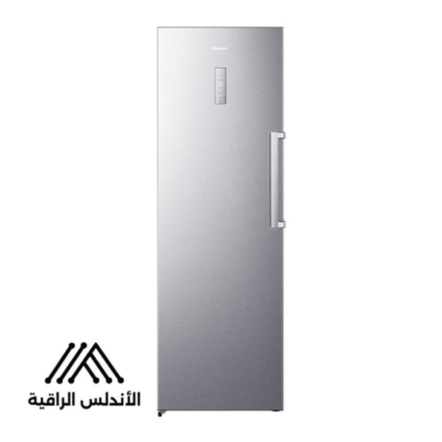 تصميم عمودي أنيق باللون الفضي