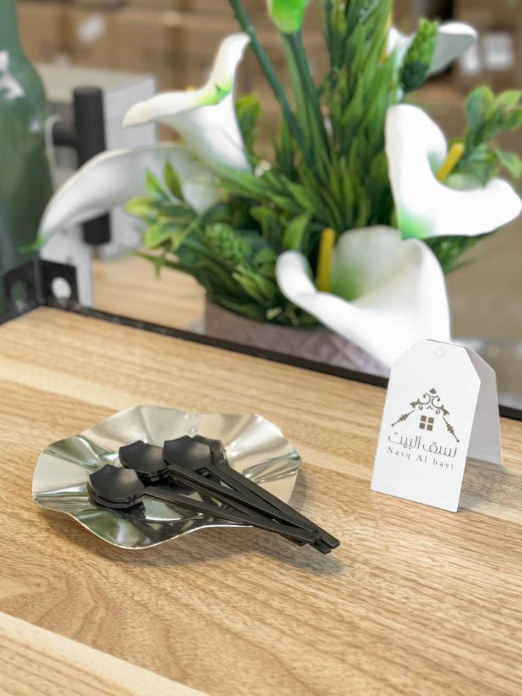Set of 6 spoons with an elegant and sophisticated design
