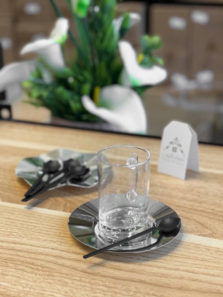 Set of 6 spoons with an elegant and sophisticated design