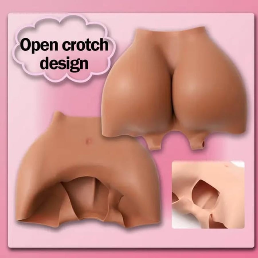 Silicone oversize shorts for enlarging the buttocks and thighs size 5XL