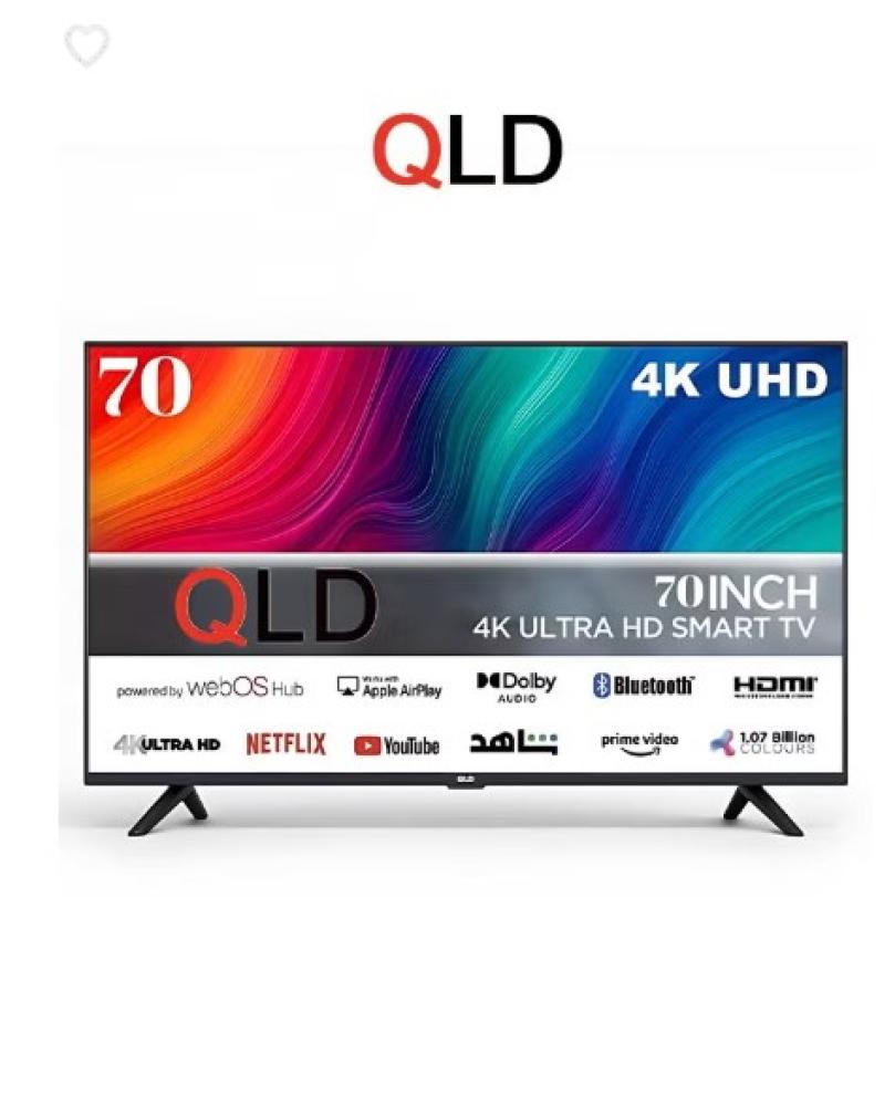 شاشة 70 بوصة كيولد  QLD سمارت ويب 4K QLDT-70S4KW1