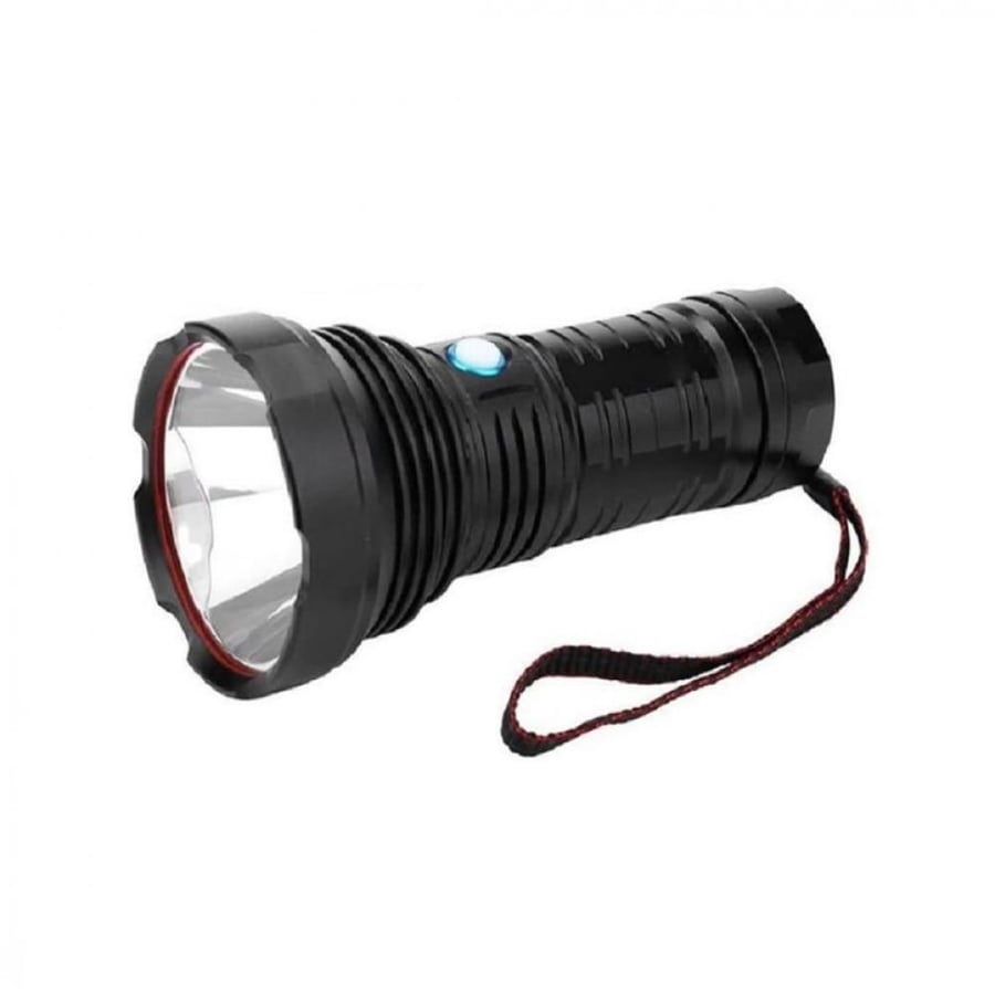 مصباح  كشاف يدوي LED 360 فائق السطوع 3 أوضاع إضاءة الى 250 متر
