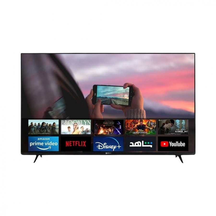 شاشة  دانسات 55 بوصة 4k  سمارت اندرويد 14 اخر اصدار