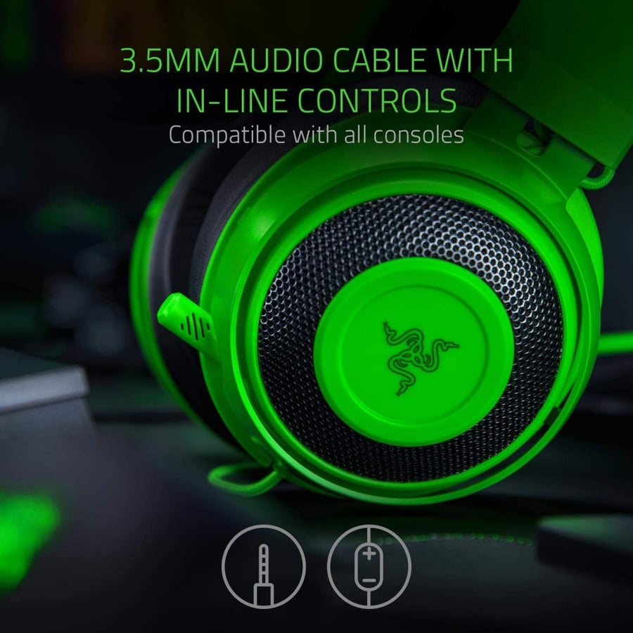 Razer Kraken -   سماعة ألعاب سلكية رايزر