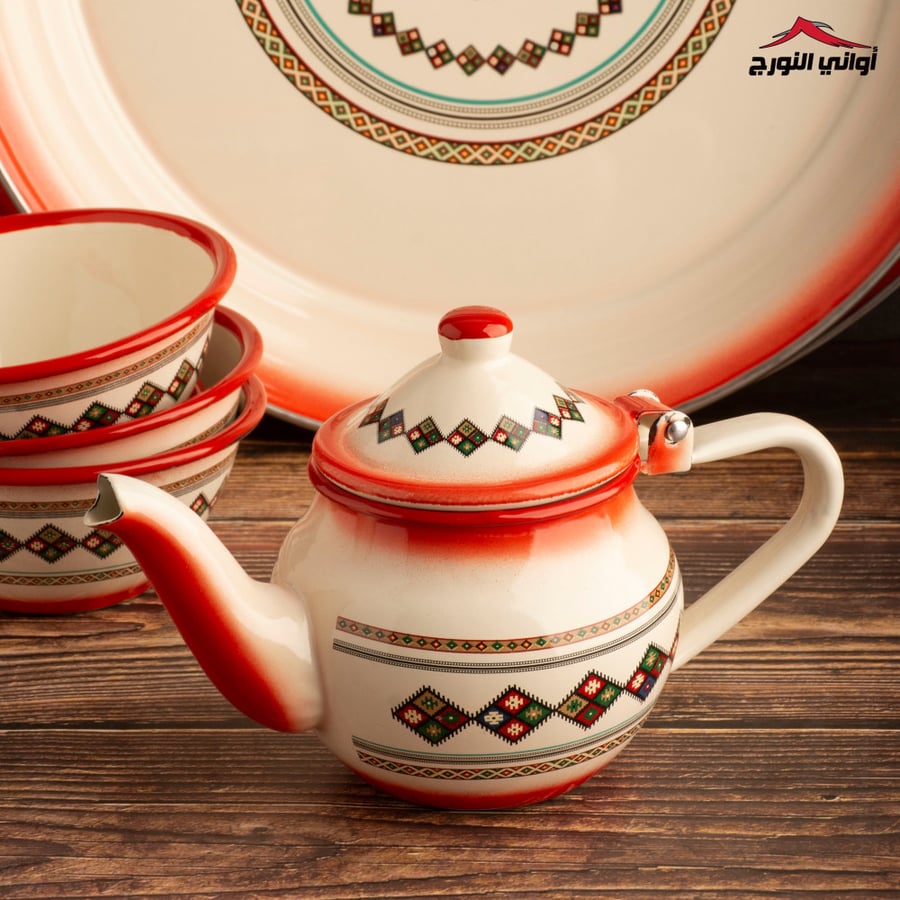 ابريق شاي غضار المركاز ماركة السيف