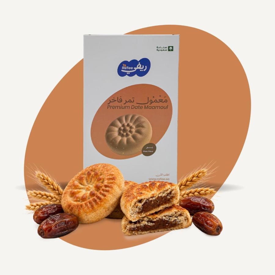 معمول تمر فاخر بالبر