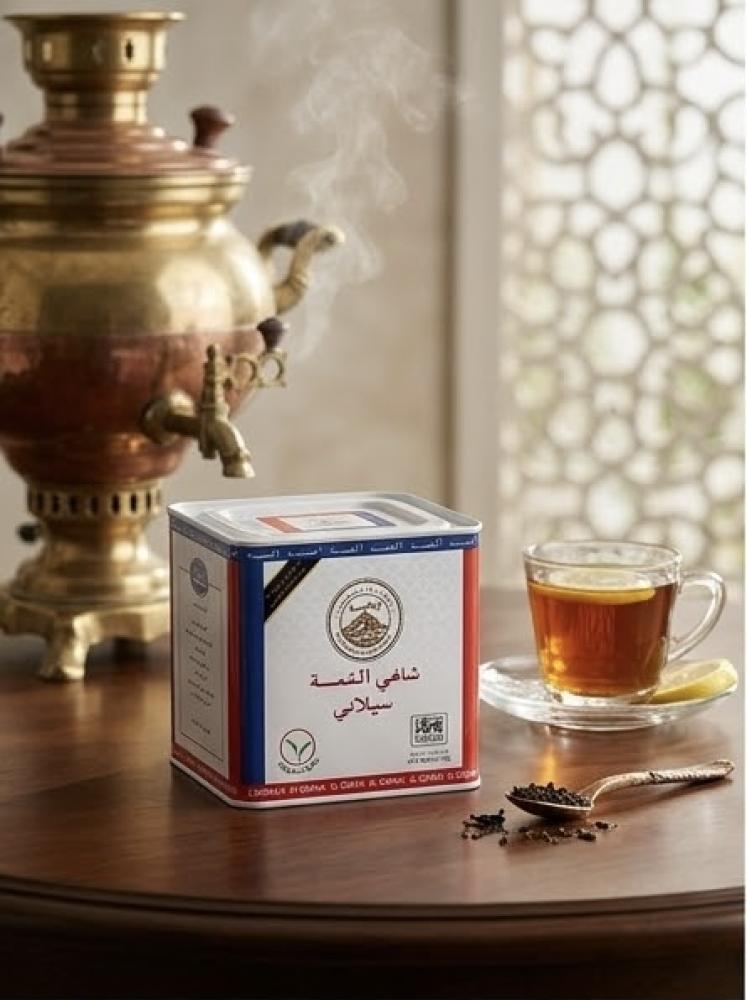 شاي القمة اسود علبة معدنية - أوراق كاملة 300 جرام
