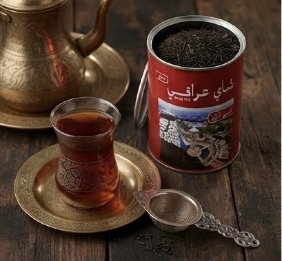 شاي عراقي مدخن علبة 250 جرام