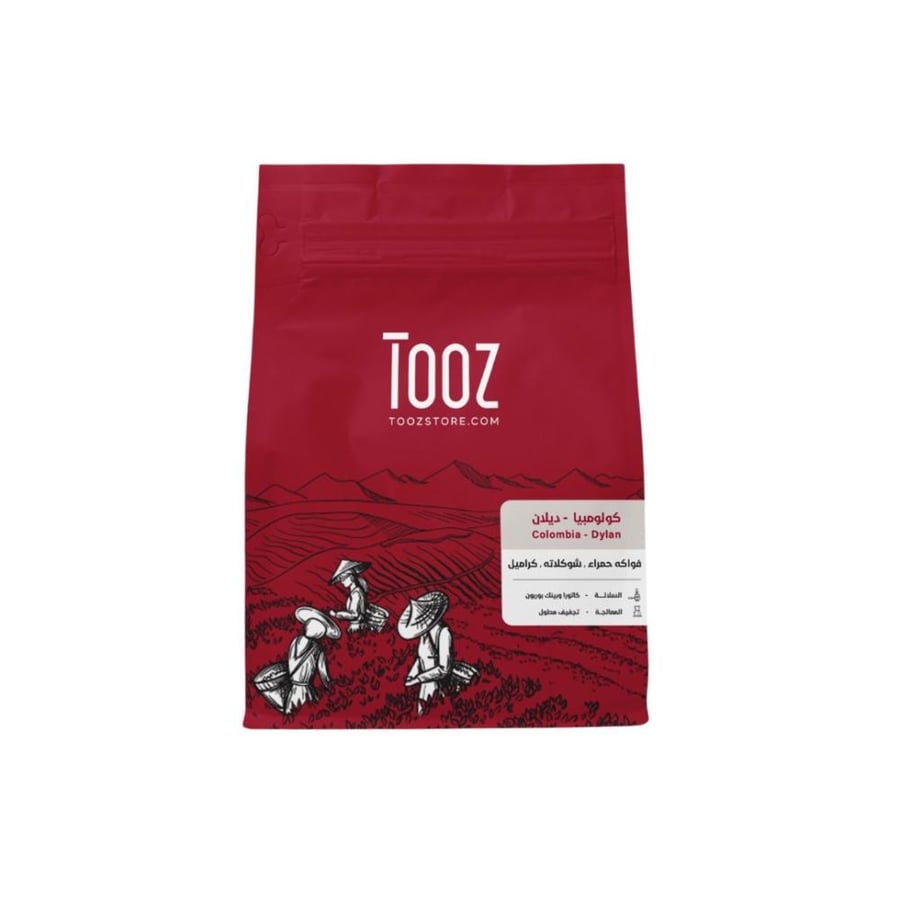 Tooz coffee beans specialty Dilan Colombian 250 grams