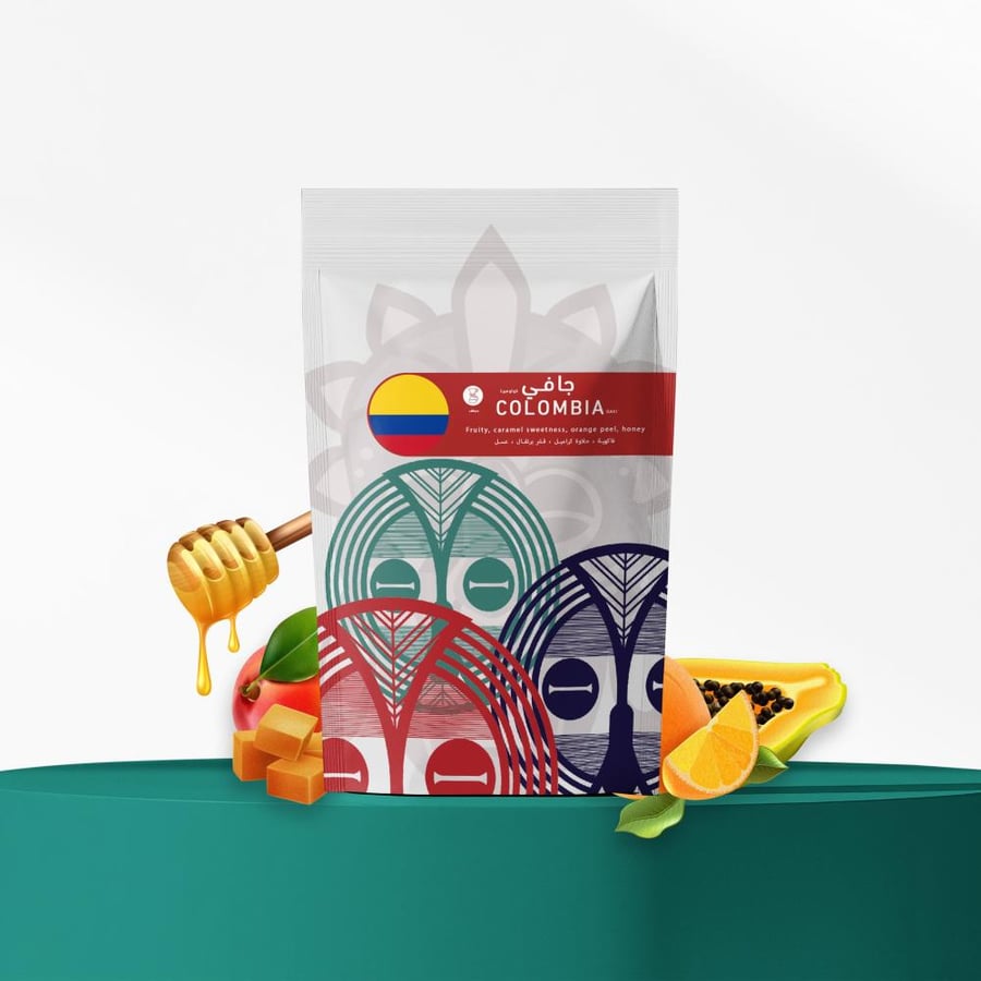 Asante coffee, dry, Colombia, 250 grams