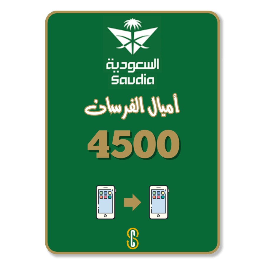 4500 أميال الفرسان الخطوط السعودية