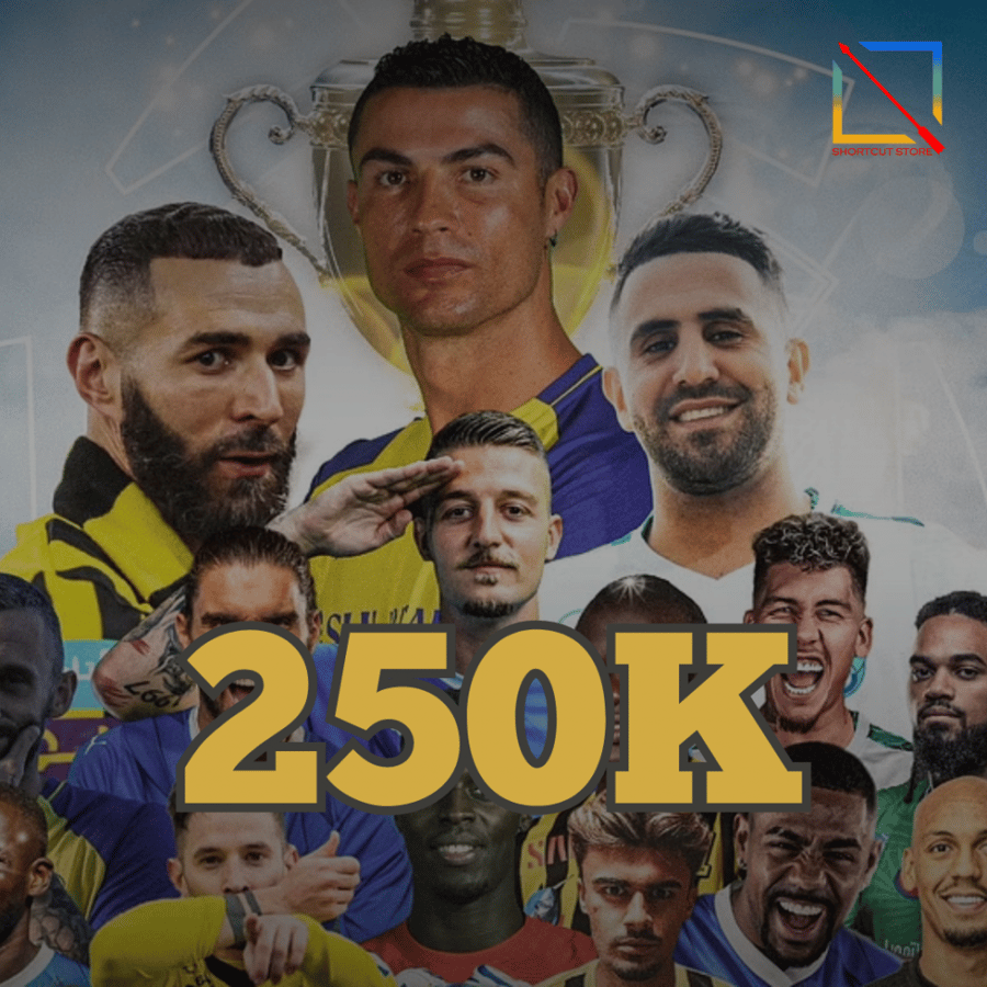 250 ألف كوينز فيفا 24 (PS/Xbox)