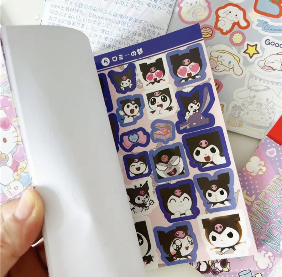 Scenario character sticker booklet 450 stickers
