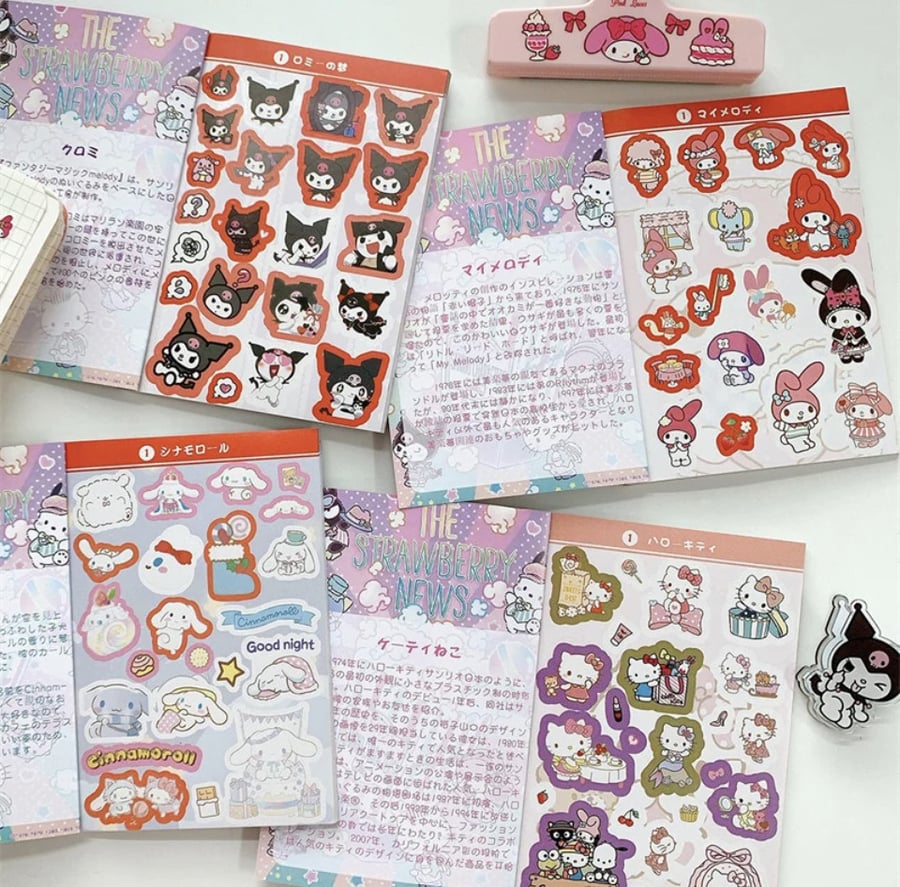 Scenario character sticker booklet 450 stickers