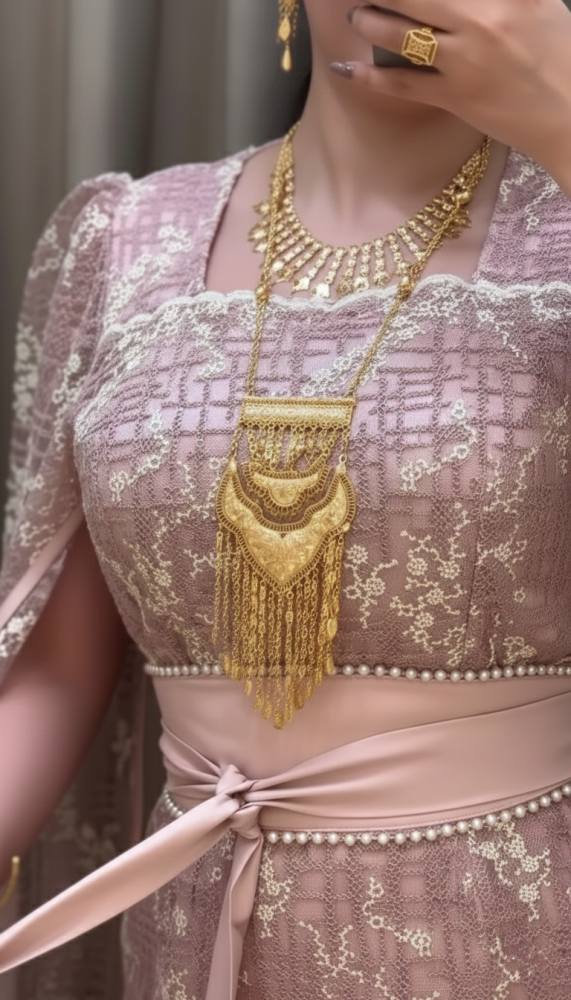 فستان سهرة 4373-40