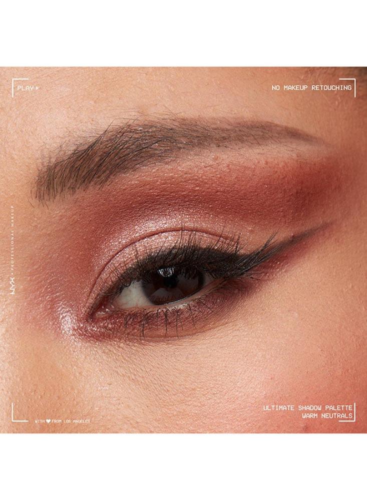 Final eyeshadow palette - warm neutral colors