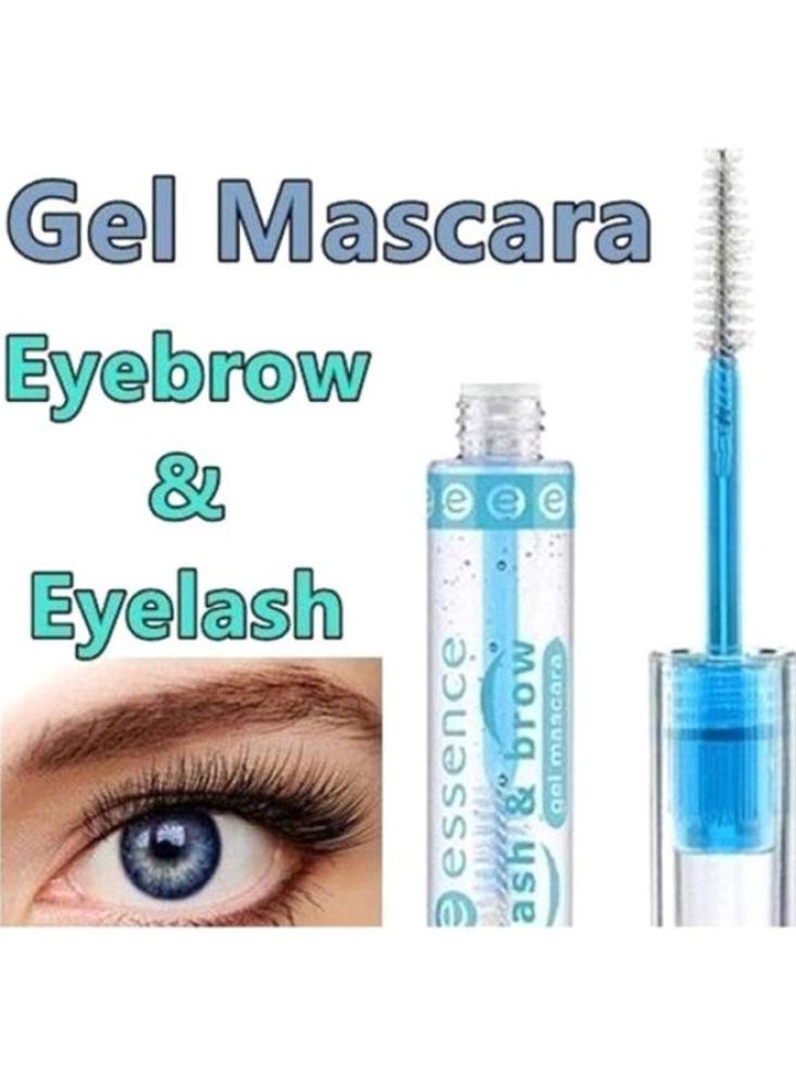 Clear gel mascara for eyelashes and eyebrows 01