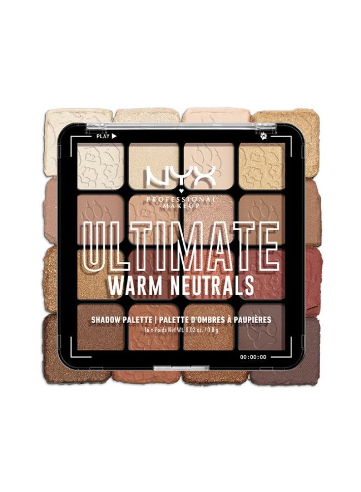 Final eyeshadow palette - warm neutral colors