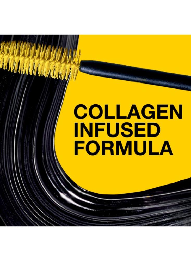 Maybelline New York washable colossal volume mascara - black black black